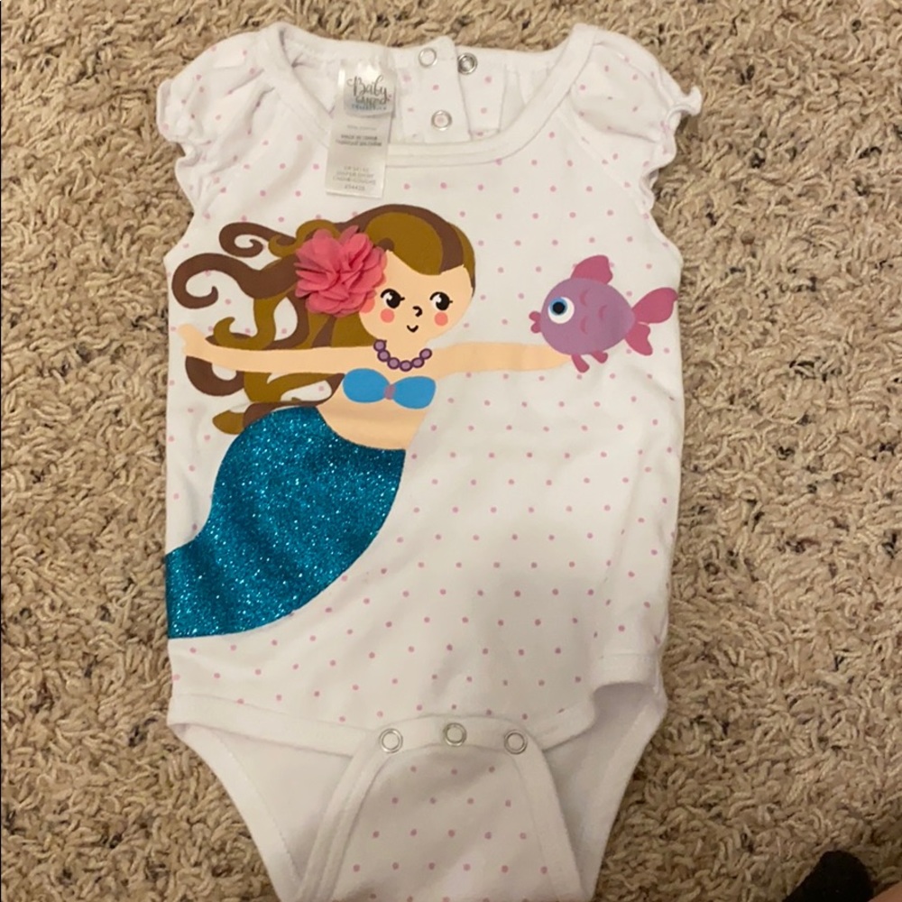 Baby mermaid top